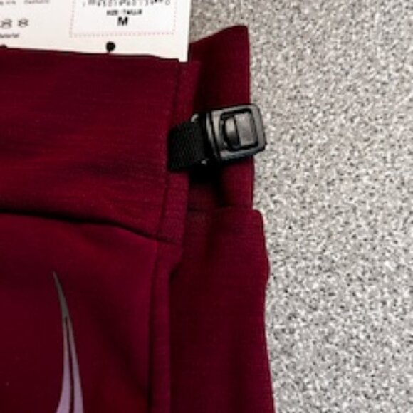 Saucony Womens Triumph Burgandy Gloves - Picture 5 of 6